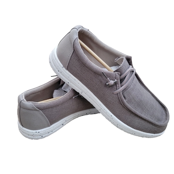 Sun Stone Brian Taupe/Canvas. Size 9.5M. New In Box - Picture 5 of 6